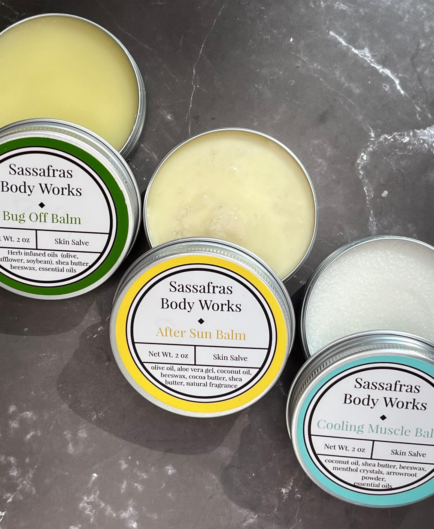 Natural Skin Care Salves