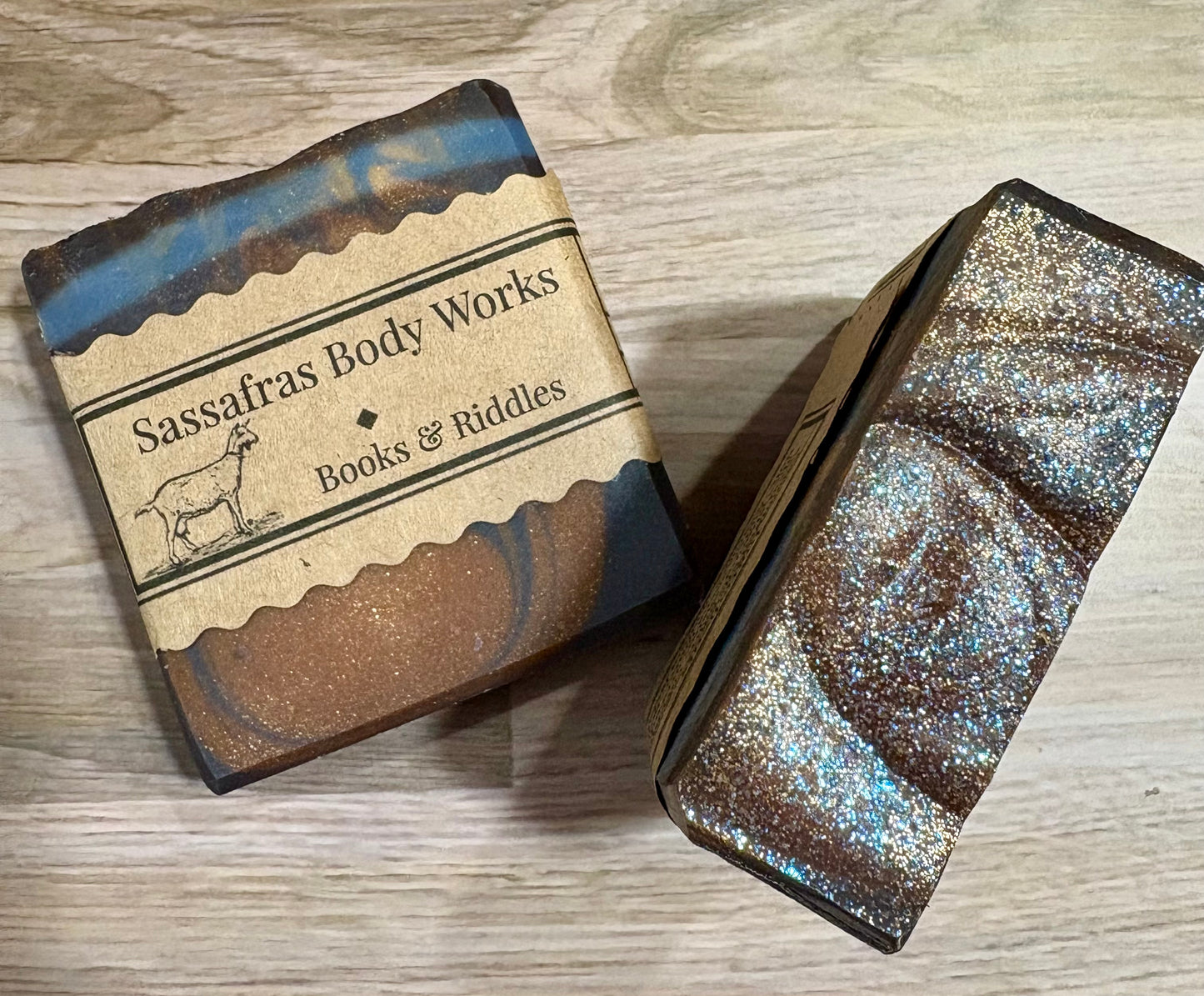 Books & Riddles Goat Milk Soap
