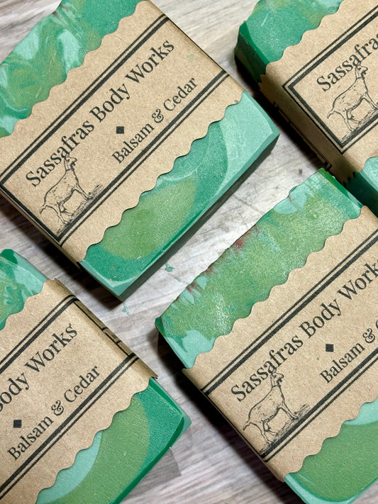 Balsam & Cedar Goat Milk Soap