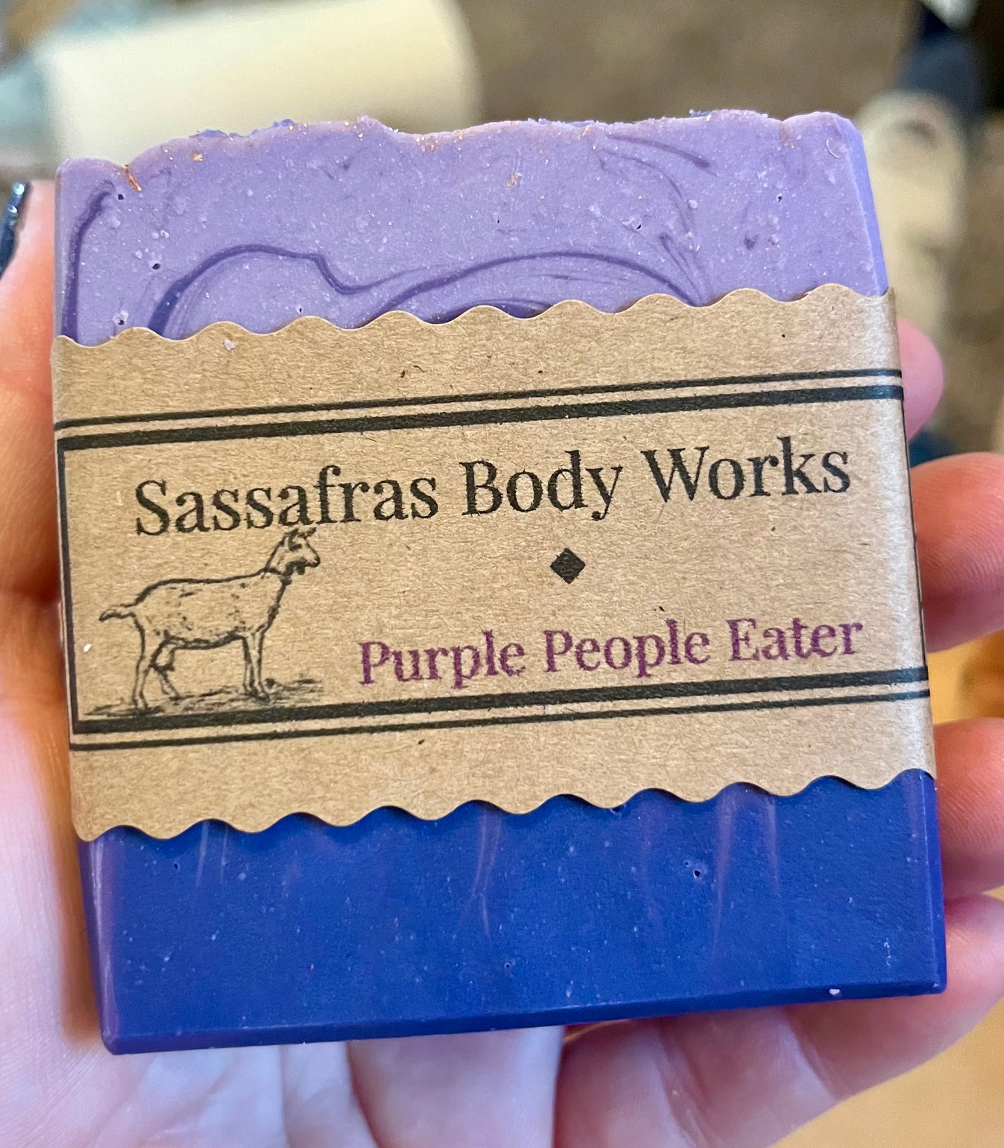 Purple People Eater Goat Milk Soap