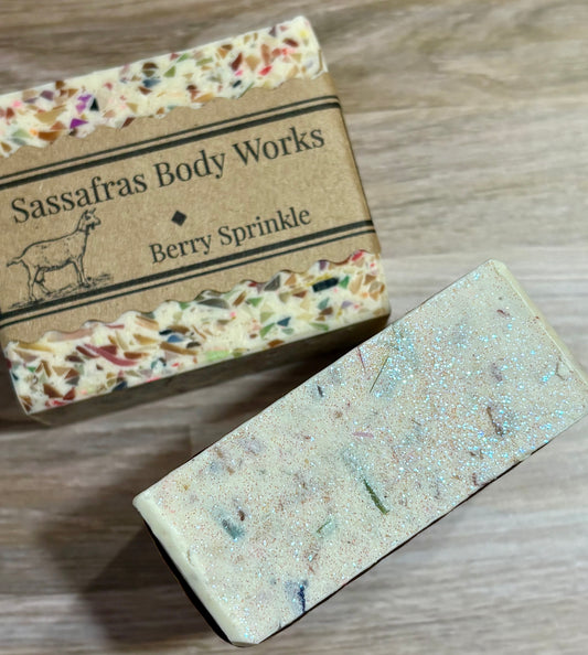 Berry Sprinkle Goat Milk Soap