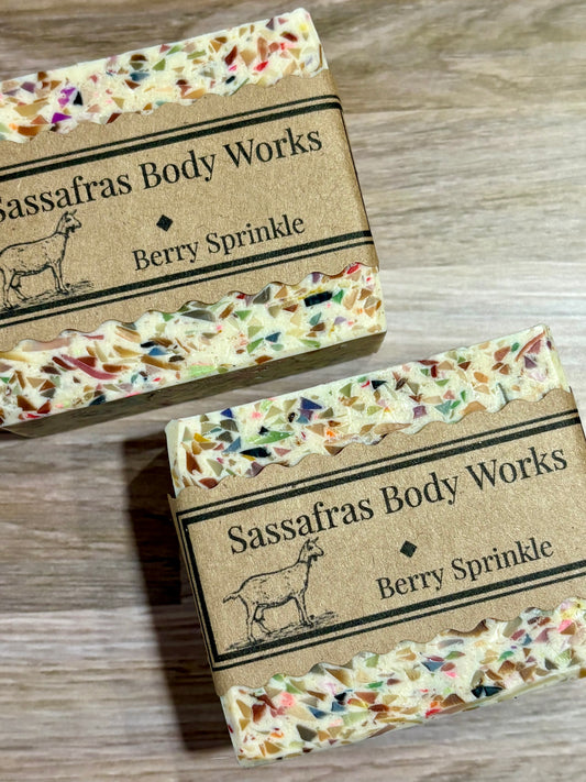 Berry Sprinkle Goat Milk Soap