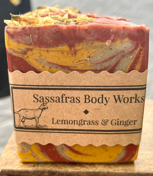 Lemongrass & Ginger Goat Milk Soap