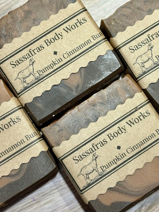 Pumpkin Cinnamon Bun Goat Milk Soap