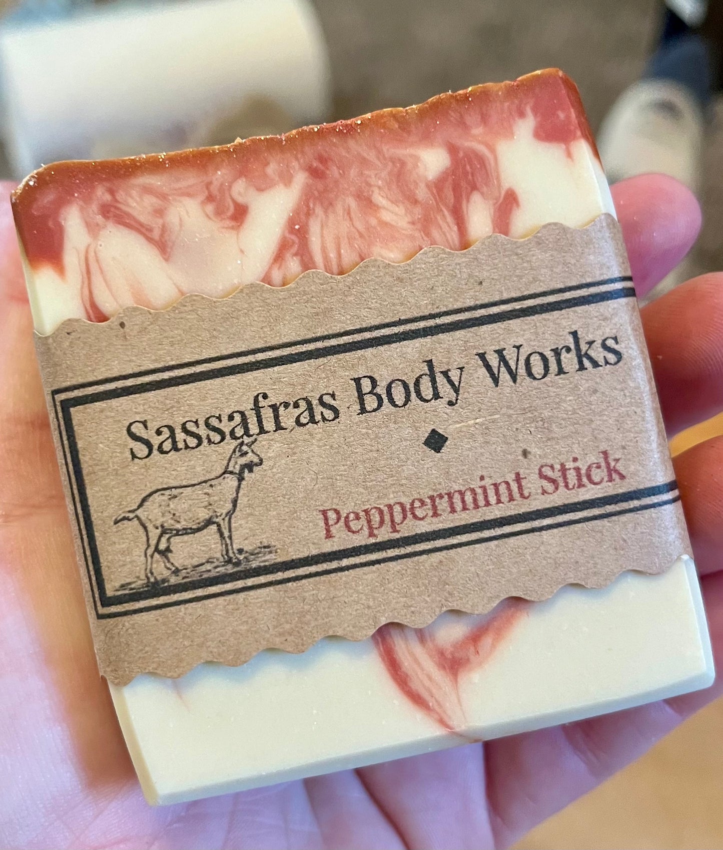 Peppermint Stick Goat Milk Soap