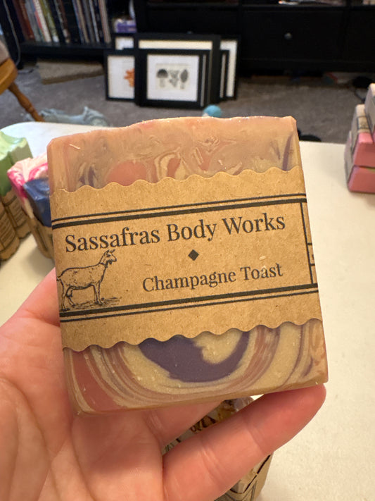 Champagne Toast Goat Milk Soap