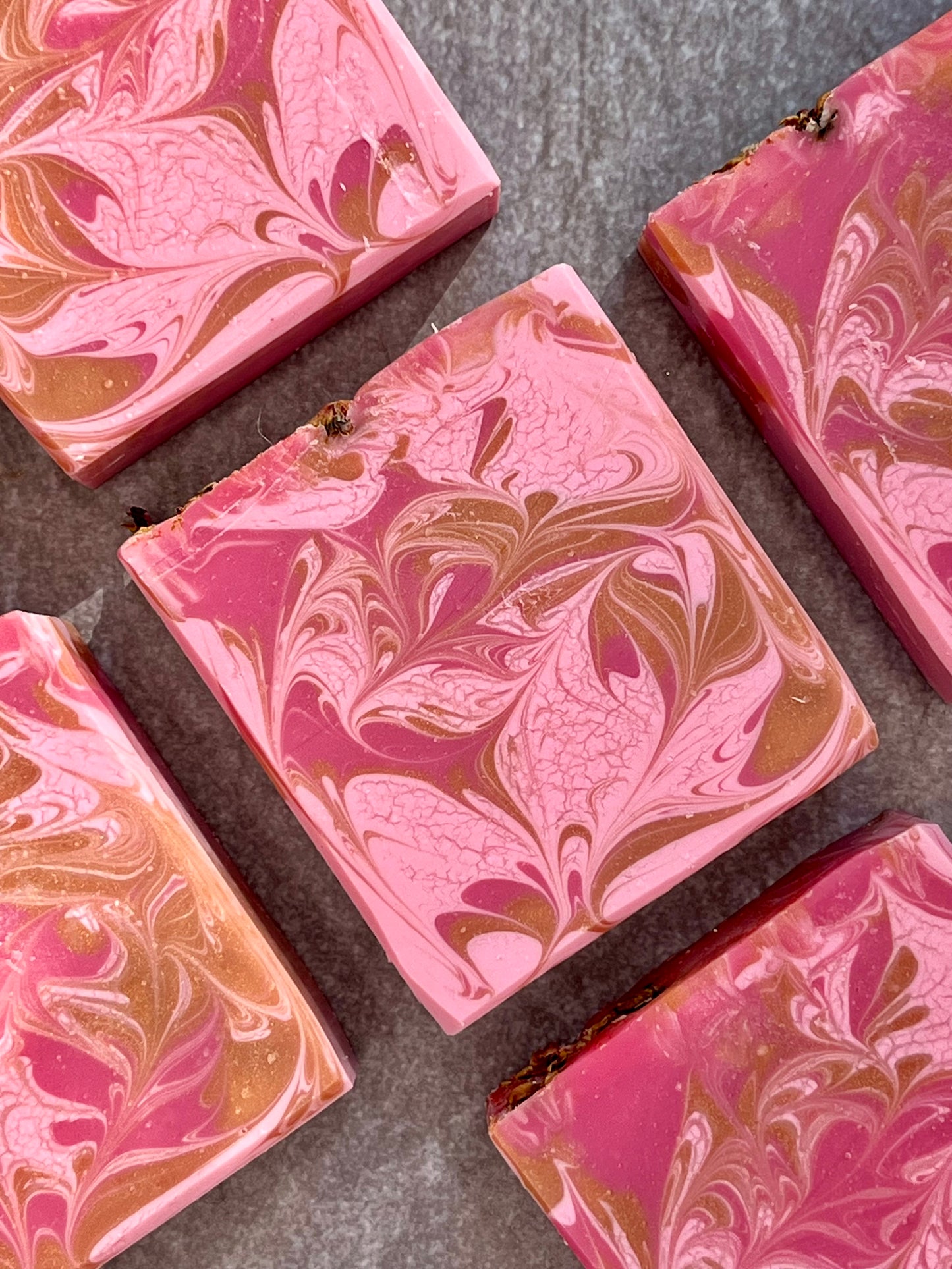 Rose Vanilla Soap-Olive Oil Free